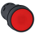 SCHNEIDER ELECTRIC - Pulsante ad impulso rosso - NO + NC