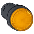 SCHNEIDER ELECTRIC - Pulsante luminoso - LED - ad impulso - 1 NO - arancio - 24 V