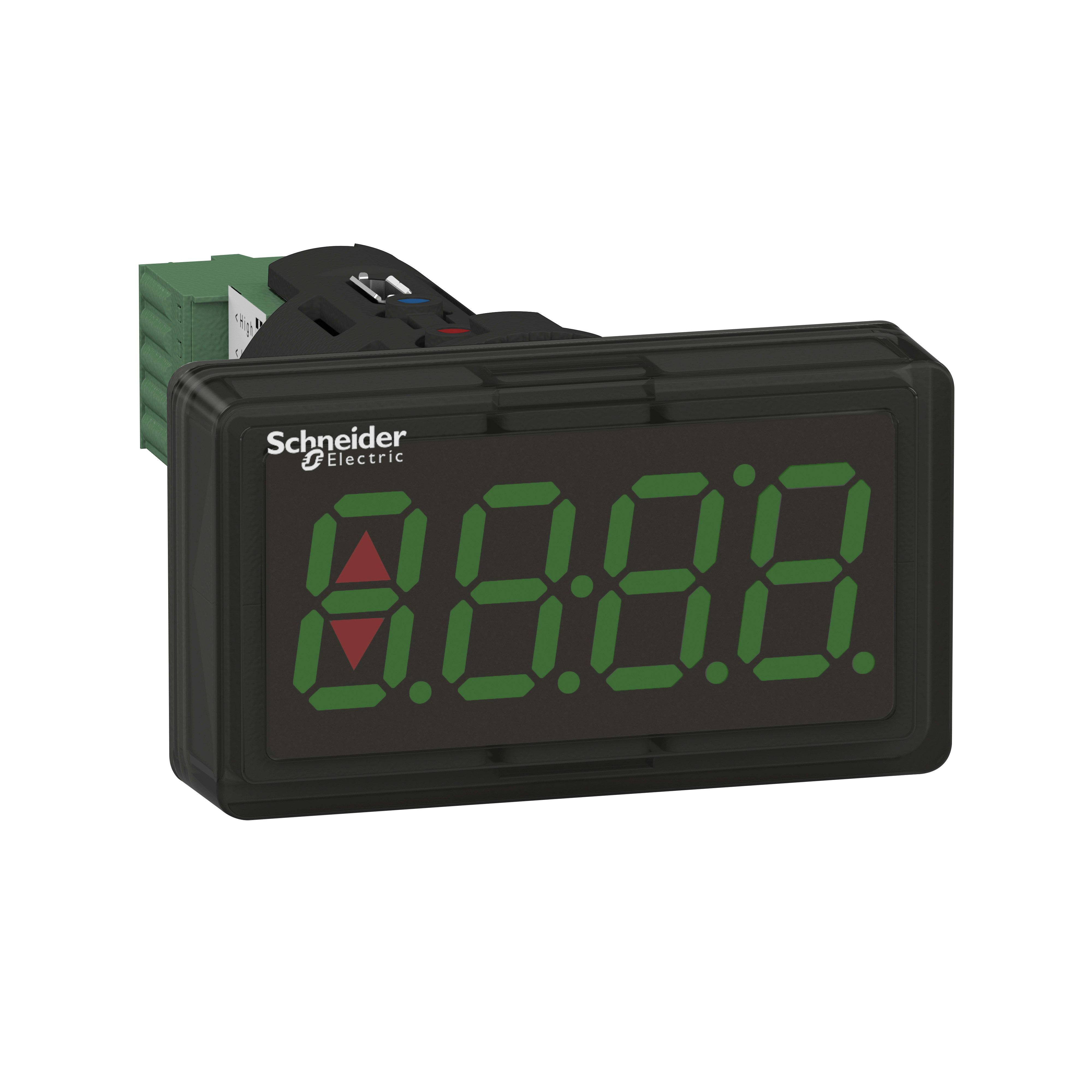SCHNEIDER ELECTRIC - Display digitale 4 cifre led verde, ingresso analogico 4-20mA