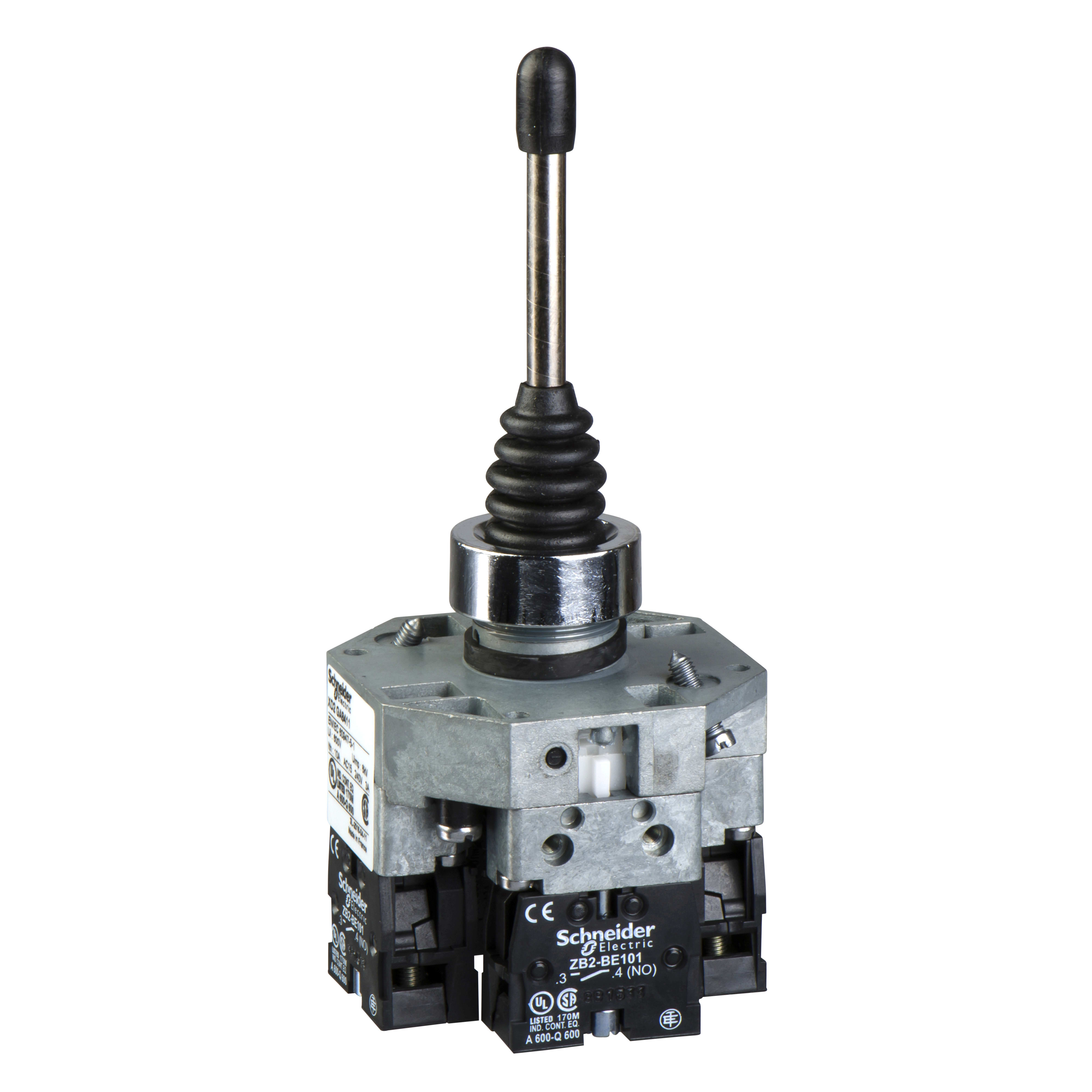 SCHNEIDER ELECTRIC - Manipolatore Ø22 4 direzioni 1 NO per direzione XD2GA8411