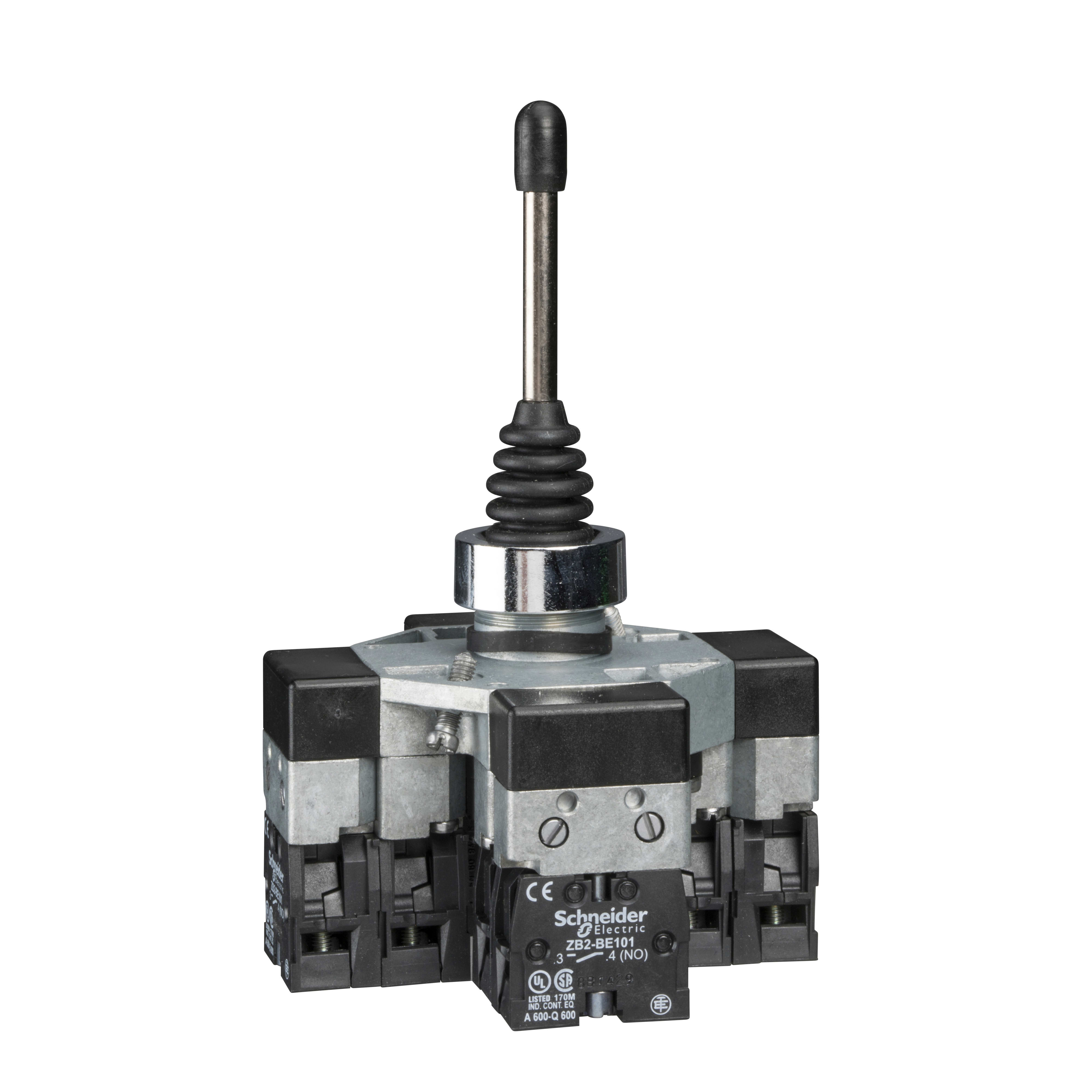 SCHNEIDER ELECTRIC - Manipolatore Ø22 4 direzioni 2 NO per direzione XD2GA8451