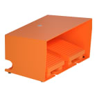 SCHNEIDER ELECTRIC - Interruttore a pedale doppio - IP66 protezione - metallico - arancio - 2 nc+2 no XPER3100D