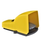 SCHNEIDER ELECTRIC - Interruttore a pedale singolo XPE-Y c/protezione plastica GIALLO - 1NC+1NO
