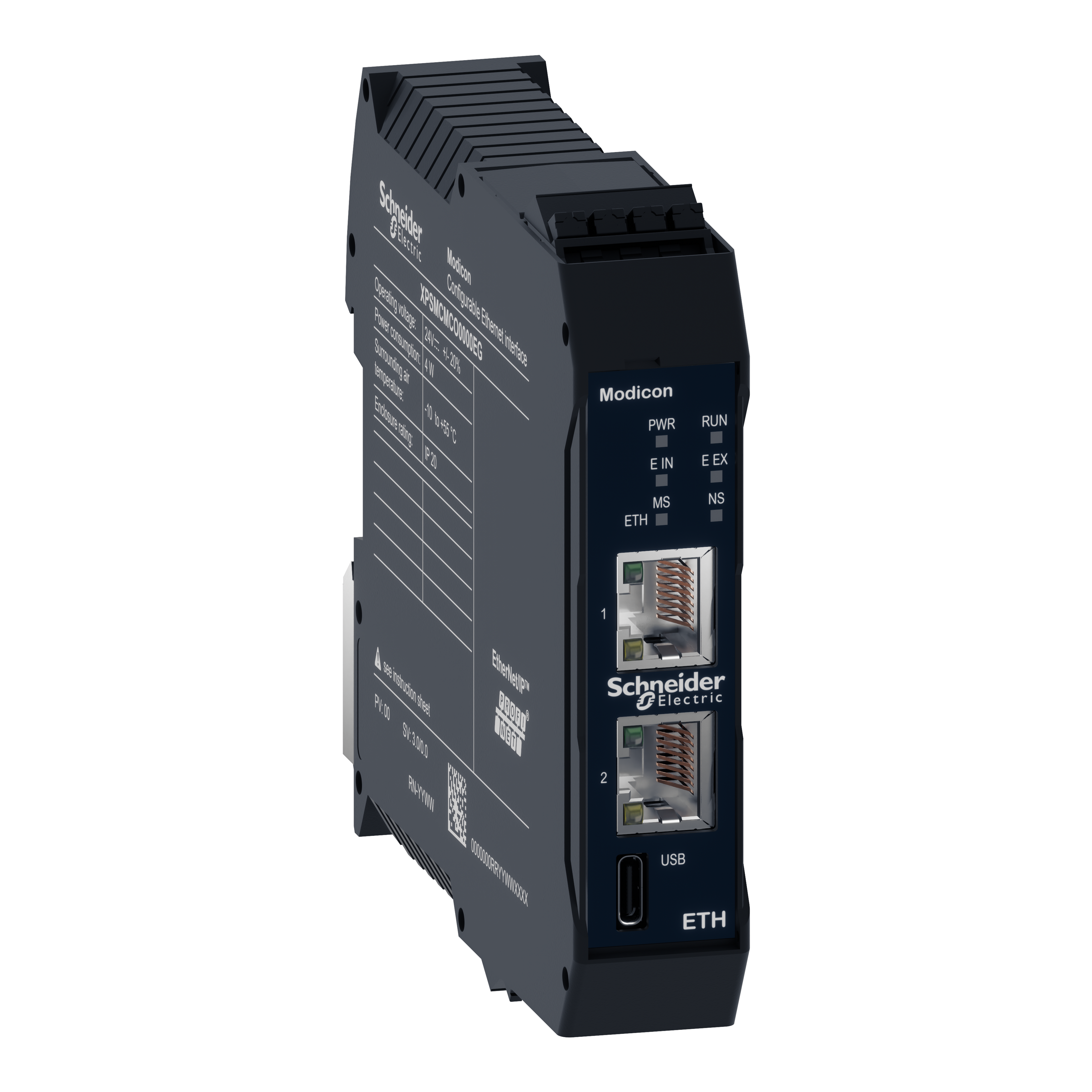 SCHNEIDER ELECTRIC - Modulo di espansione, Modicon MCM, diagnostica Ethernet/IP, vite