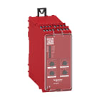 SCHNEIDER ELECTRIC - Modulo di sicurezza multifunzione 2 ingressi, Harmony XPSU, 3NO + 3NO temp. + uscita diagnostica smart - 24 V, morsetti a vite
