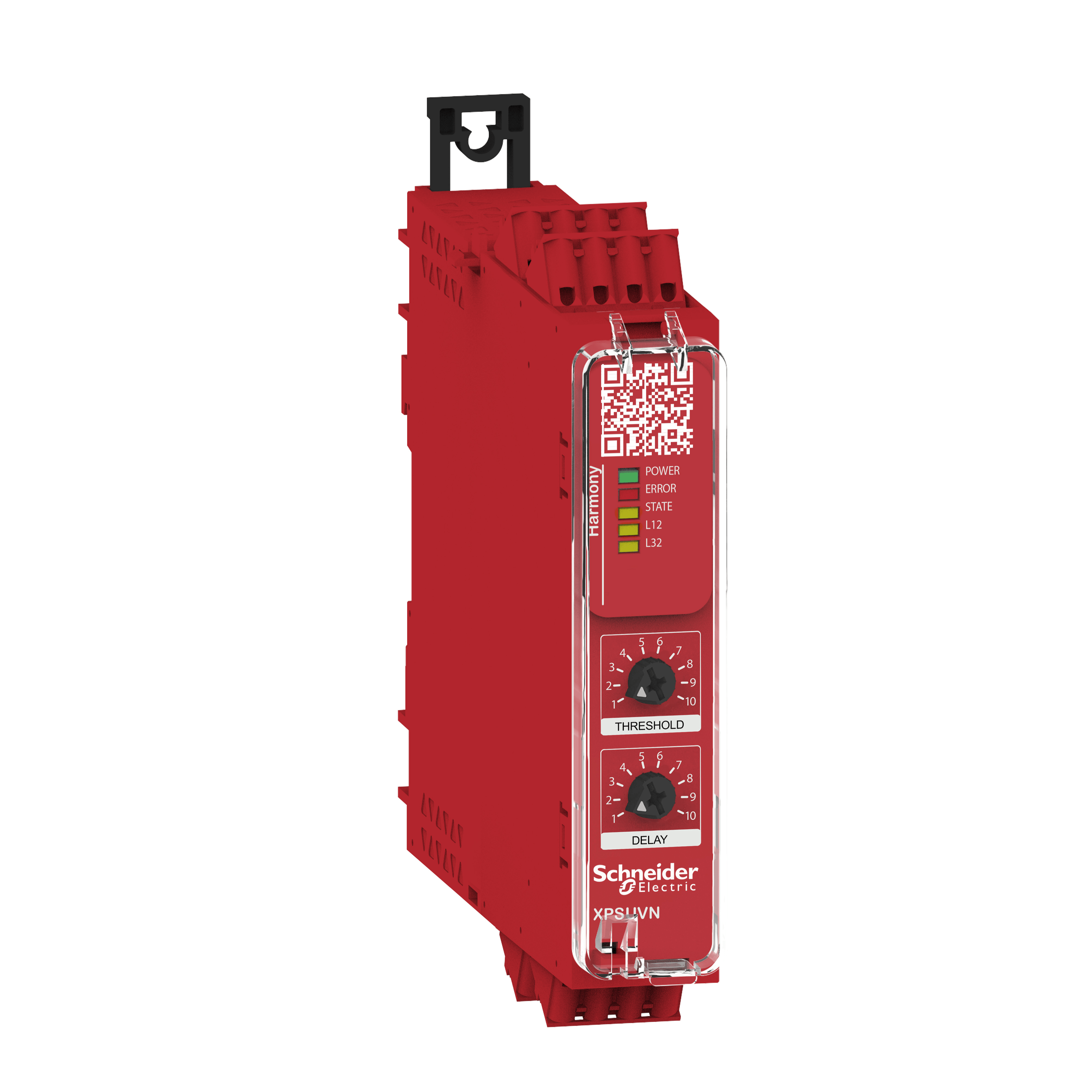 SCHNEIDER ELECTRIC - Modulo di sicurezza, Harmony XPS, controllo velocità nulla con temporizzazione, 48-240 V, morsetti a molla