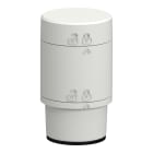 SCHNEIDER ELECTRIC - Base Module, Harmony XV4, Ø40mm Modular Tower Light, 24V AC/DC base with Direct Mount Adapter, Cover Included, White Body Color XV4C21BG