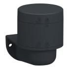 SCHNEIDER ELECTRIC - Base Module, Harmony XV6, Ø60mm Modular Tower Light, 24V AC/DC base with Wall Mount Adapter, Cover Included, Dark Grey Body Color XV6C21BL