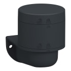 SCHNEIDER ELECTRIC - Base Module, Harmony XV6, Ø60mm Modular Tower Light, 24V AC/DC base with Wall Mount Adapter, Cover Included, Dark Grey Body Color