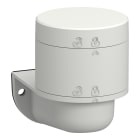 SCHNEIDER ELECTRIC - Elemento base, Harmony XV6, colonna luminosa modulare Ø60mm, base 24V AC/DC con adattatore per montaggio a parete, con coperchio, corpo colore bianco