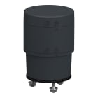 SCHNEIDER ELECTRIC - Elemento base, Harmony XV6, colonna luminosa modulare Ø60mm, base 24V AC/DC con adattatore a 3 pin, con coperchio, colore corpo grigio scuro