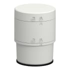 SCHNEIDER ELECTRIC - Elemento base, Harmony XV6, colonna luminosa modulare Ø60mm, base 24V AC/DC con adattatore diretto/tubo, con coperchio, corpo di colore bianco