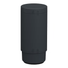 SCHNEIDER ELECTRIC - Base Module, Harmony XV6, Ø60mm Modular Tower Light, 100-240VAC, 120V DC base with Direct/Tube Adapter, Cover Included, Dark Grey Body Color