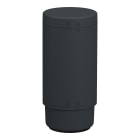 SCHNEIDER ELECTRIC - Base Module, Harmony XV6, Ø60mm Modular Tower Light, 100-240VAC, 120V DC base with Direct/Tube Adapter, Cover Included, Dark Grey Body Color XV6C21M