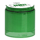 SCHNEIDER ELECTRIC - Elemento luminoso, Harmony XV6, colonna luminosa modulare Ø60mm, verde, lampeggiante XV6C53