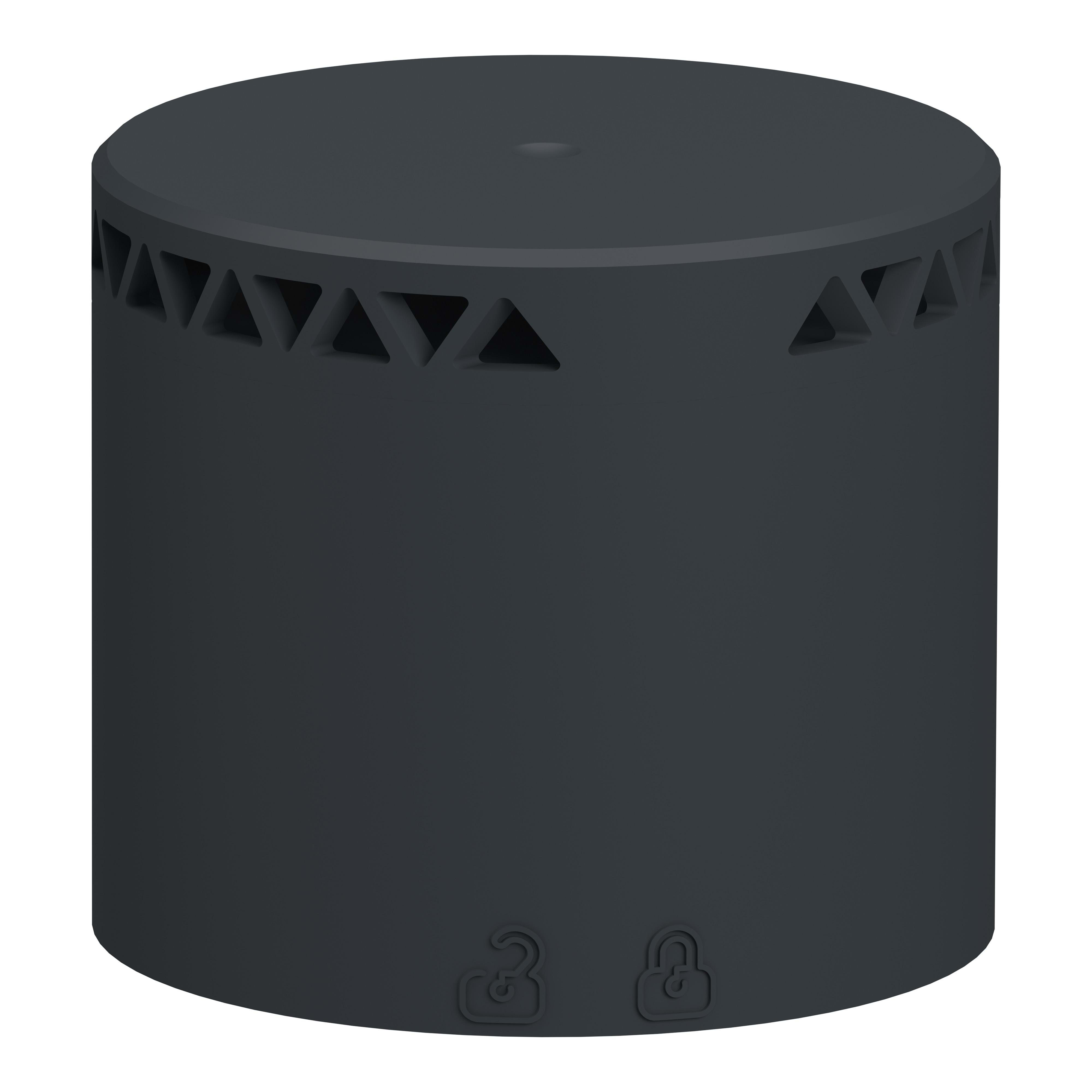 SCHNEIDER ELECTRIC - Elemento sonoro, Harmony XV6, colonna luminosa modulare Ø60mm, 2 toni, colore corpo grigio scuro XV6C9S