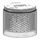 SCHNEIDER ELECTRIC - Elemento luminoso, Harmony XVB7, bianco, Ø70mm, lampeggiante XVB7C67