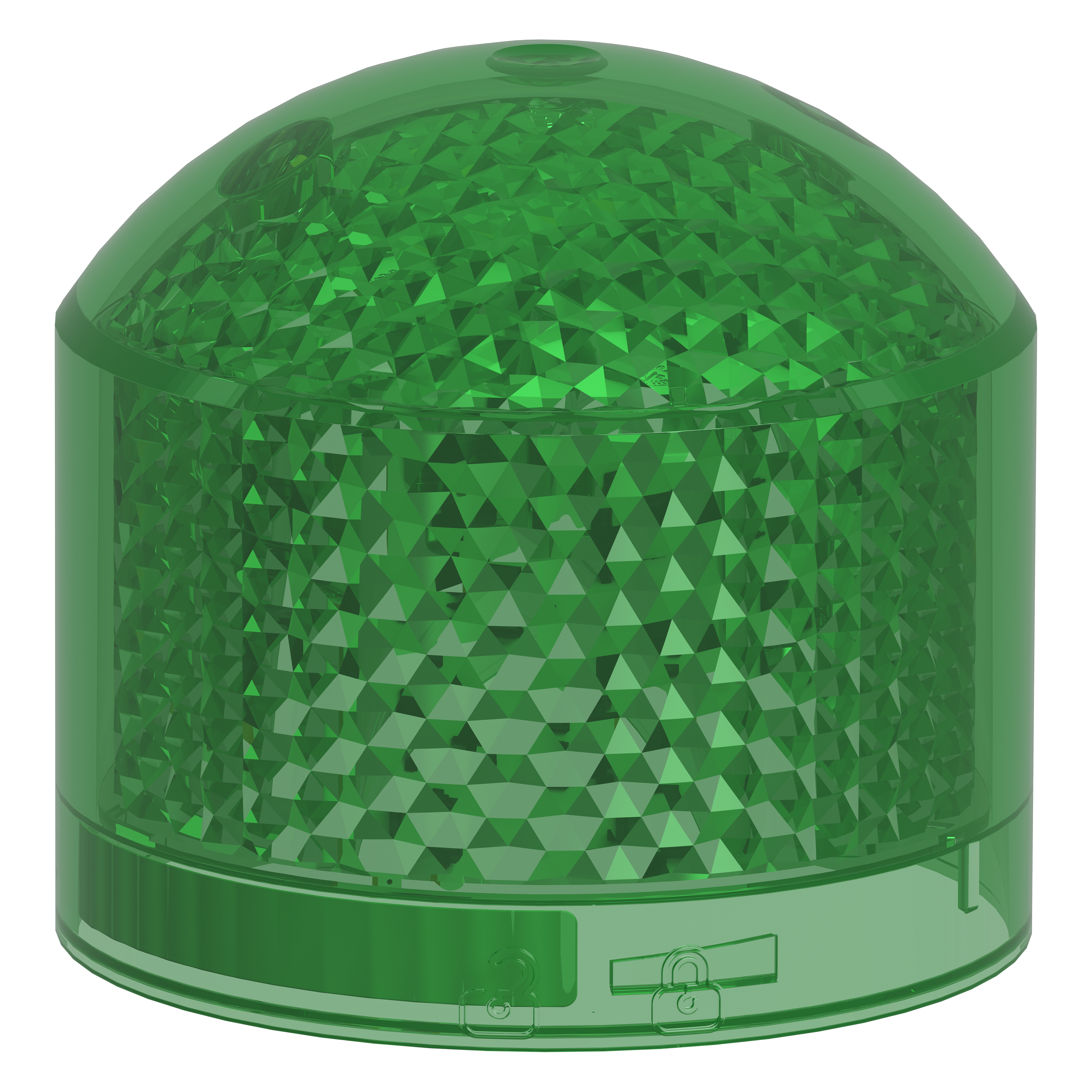 SCHNEIDER ELECTRIC - Elemento singolo, Harmony XVB7, verde, Ø70mm, luce fissa XVB7L23