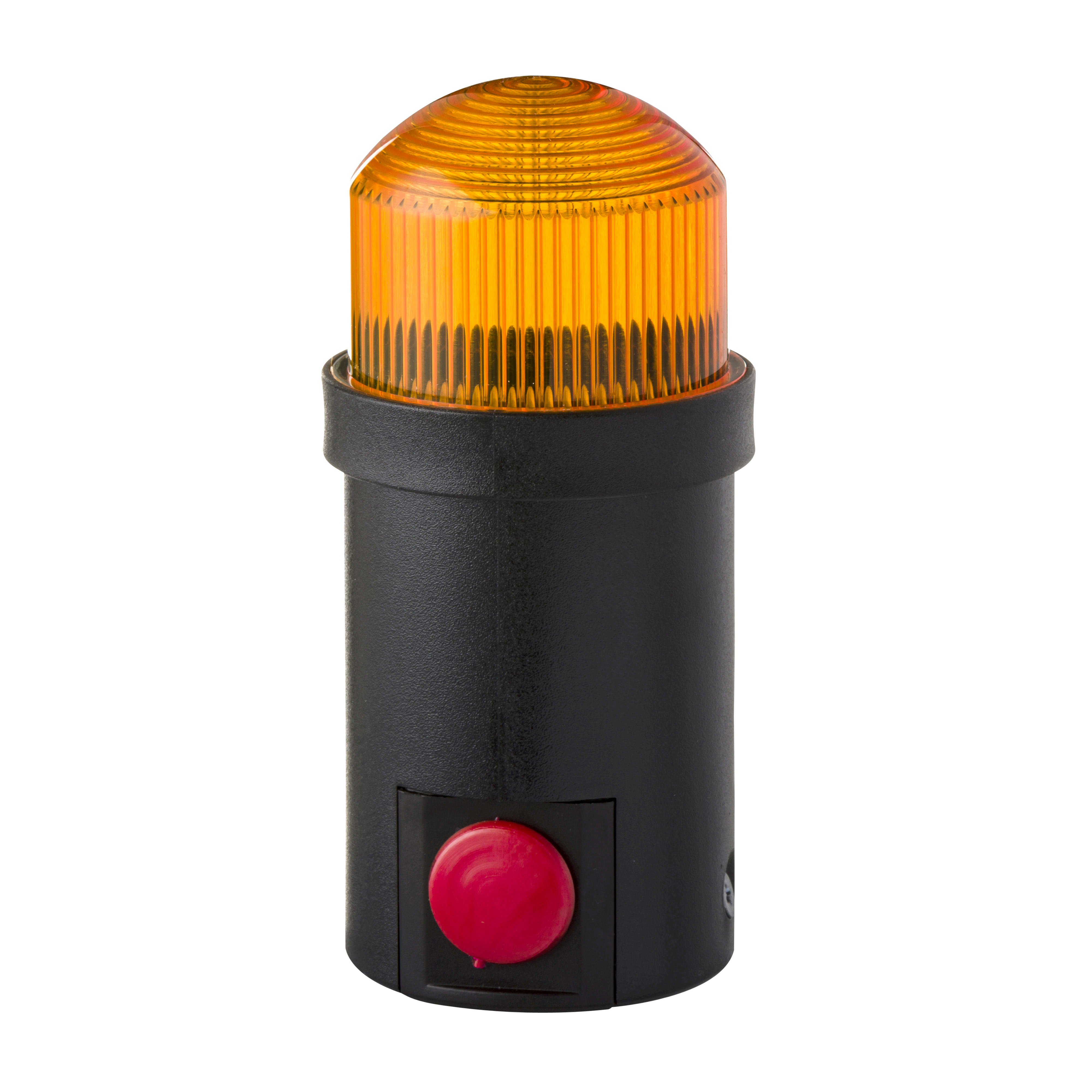 SCHNEIDER ELECTRIC - Colonna luminosa MINIATURA arancio XVD - BASE BA 15D - 230V MAX - IP 40