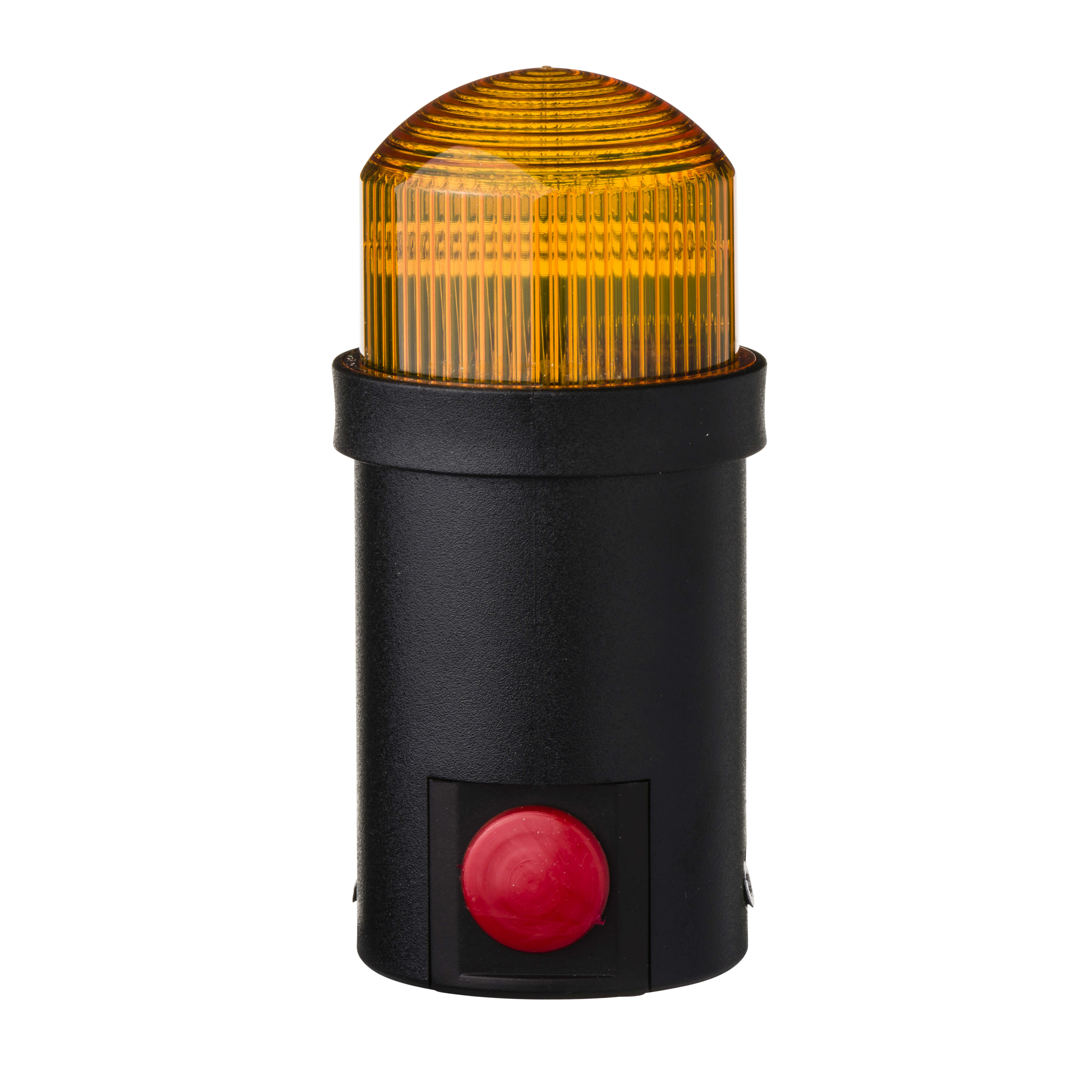 SCHNEIDER ELECTRIC - Colonna luminosa MINIATURA arancio 0,5 J XVD - tubo flash - 24V AC/DC - IP 40