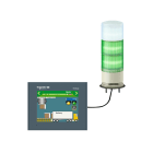 SCHNEIDER ELECTRIC - Colonna luminosa USB MULTICOLORE - 60mm - luce LED fissa/lampeggiante - buzzer