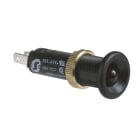 SCHNEIDER ELECTRIC - Lampada spia Ø8 - IP40 - rossa - LED sporgente - 12V - faston