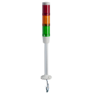 SCHNEIDER ELECTRIC - Colonna luminosa senza buzzer + 3 elementi luminosi Ø45mm - 24 VAC/CC
