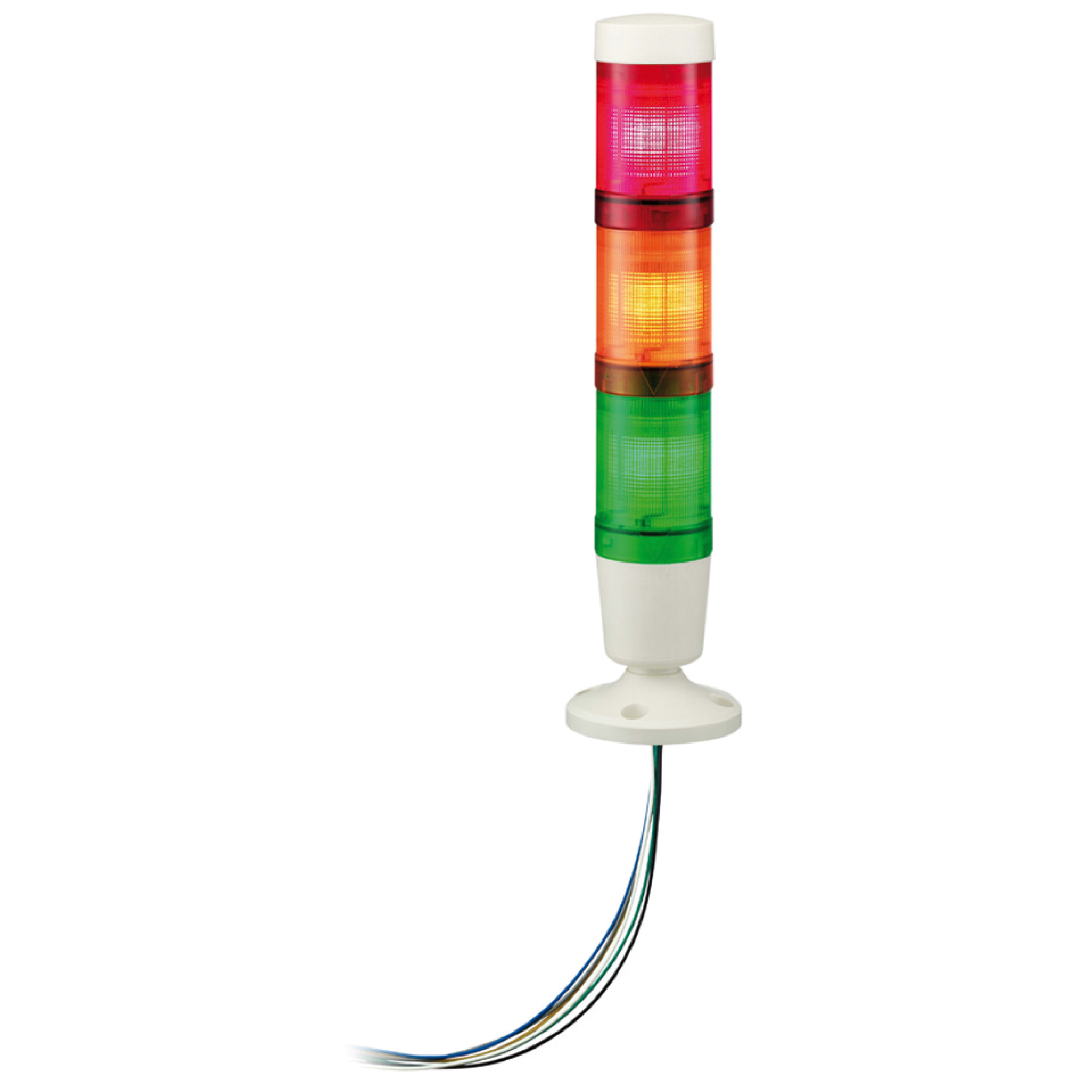 SCHNEIDER ELECTRIC - Colonna luminosa senza buzzer + 3 elementi luminosi Ø45mm - 24 VAC/CC