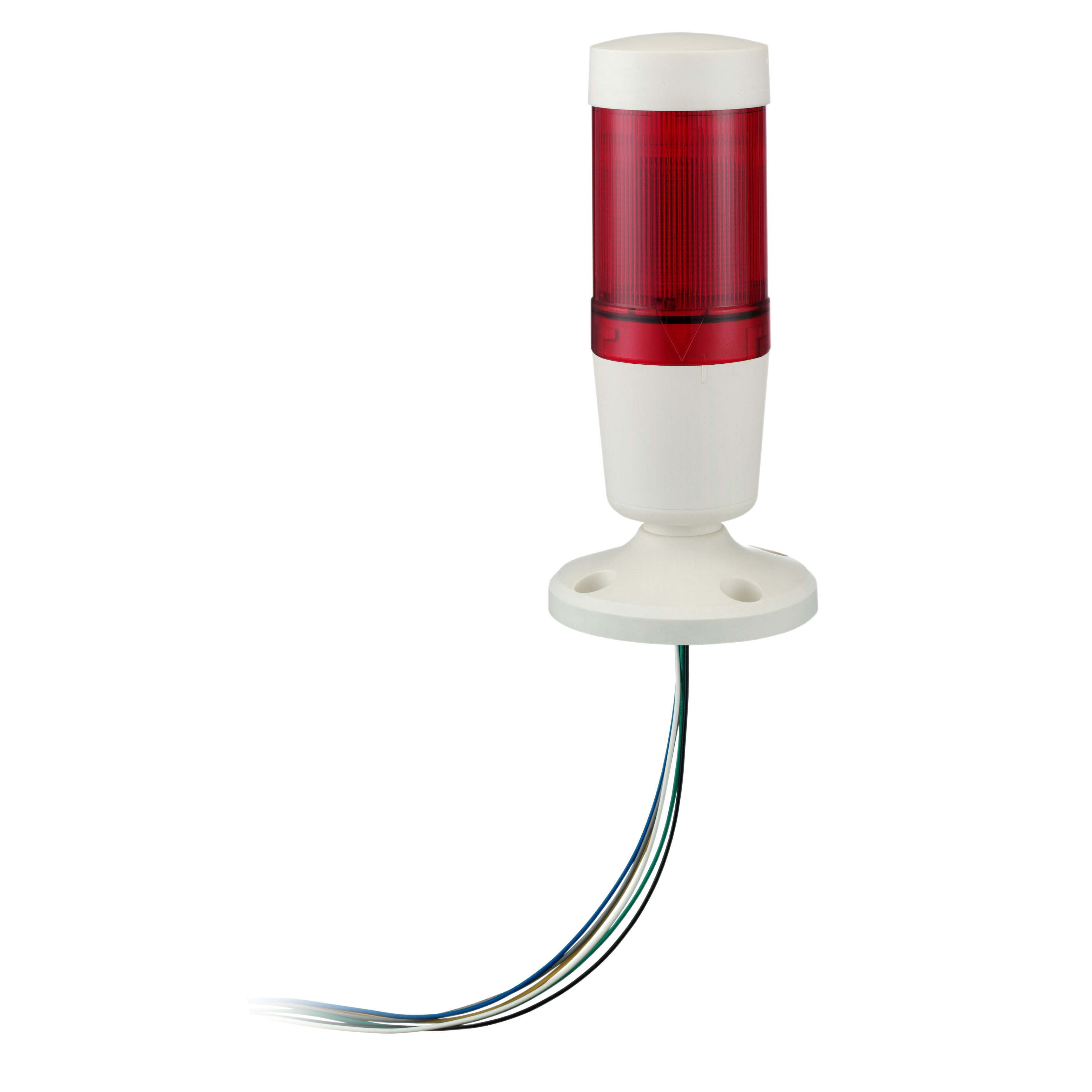 SCHNEIDER ELECTRIC - Colonna luminosa con buzzer + 1 elemento luminoso Ø45mm - 24 AC/DC XVMB2RSWSB