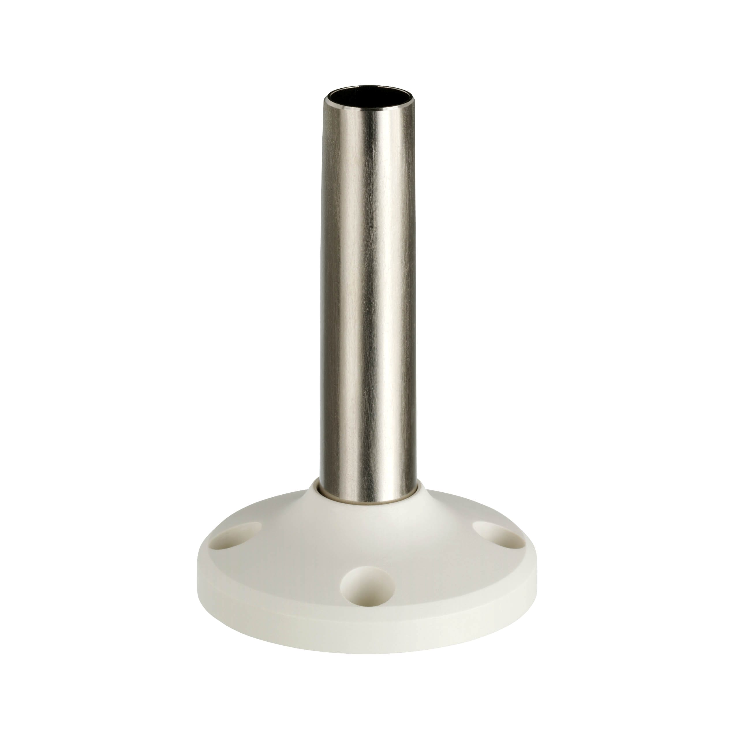 SCHNEIDER ELECTRIC - Tubo di supporto c/base di fissaggio l=100mm - alluminio bianco - XVM
