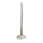 SCHNEIDER ELECTRIC - Tubo di supporto c/base di fissaggio l=400mm - alluminio bianco - XVM