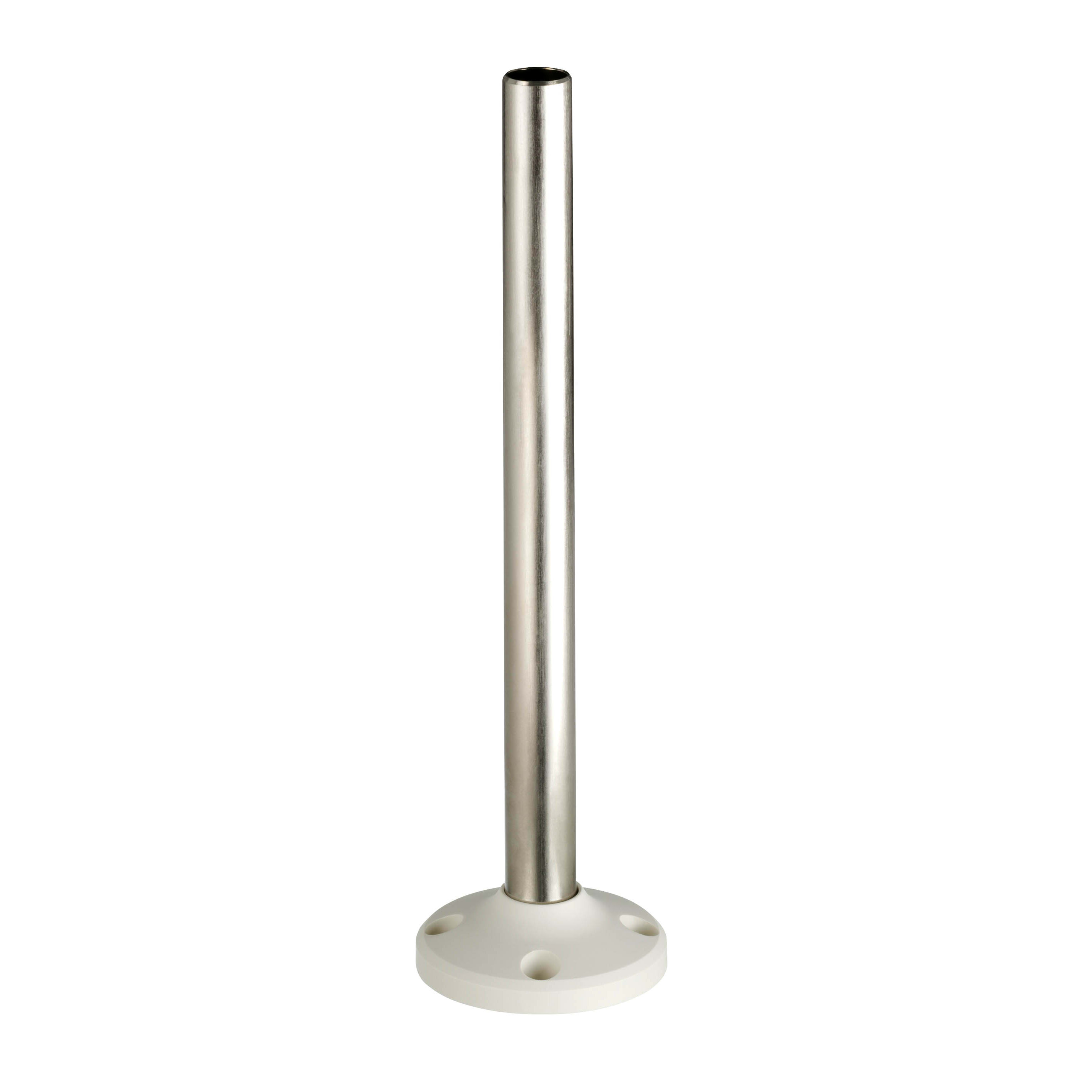 SCHNEIDER ELECTRIC - Tubo di supporto c/base di fissaggio l=400mm - alluminio bianco - XVM