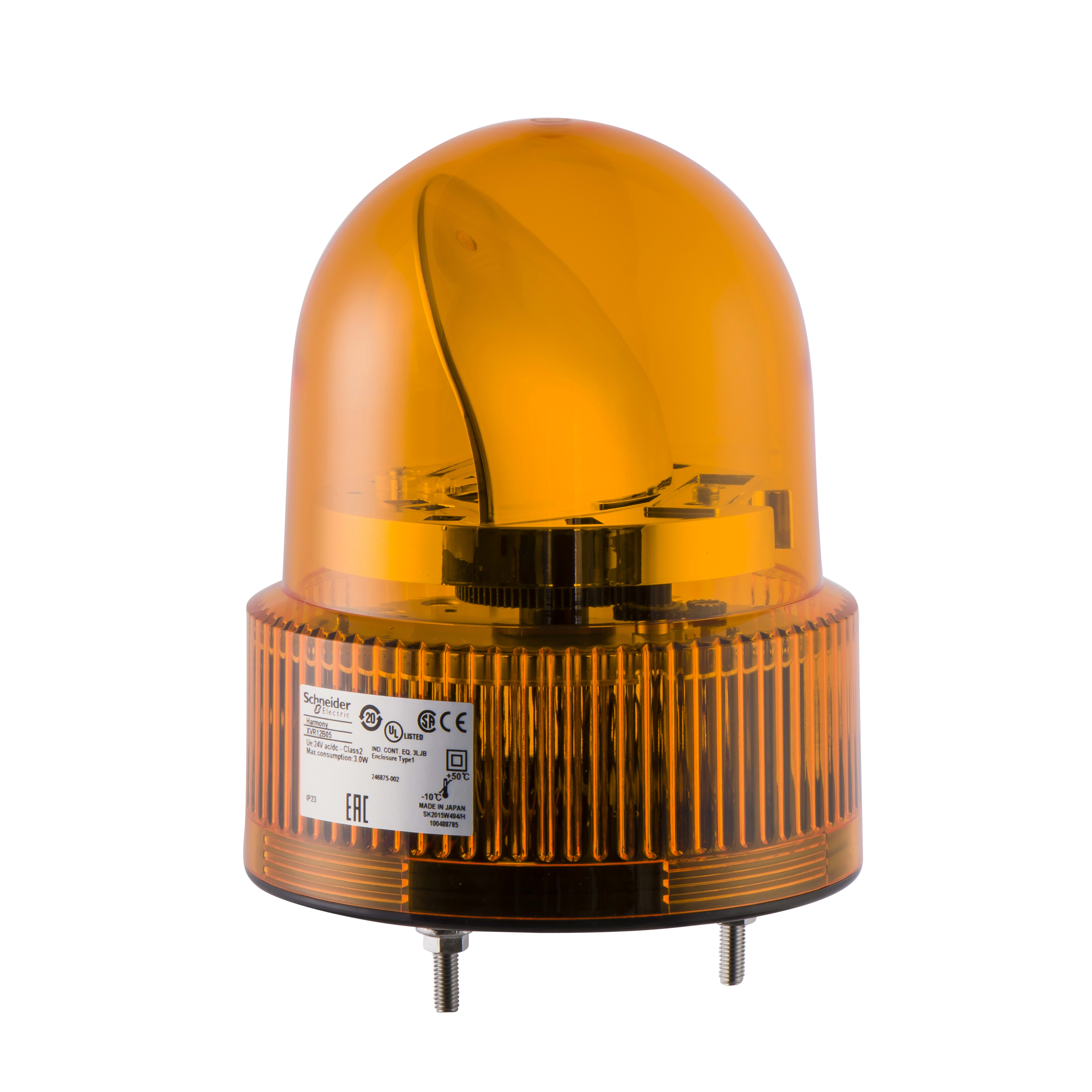 SCHNEIDER ELECTRIC - Dispositivo a luce rotante 120mm arancio 24 VAC/VDC