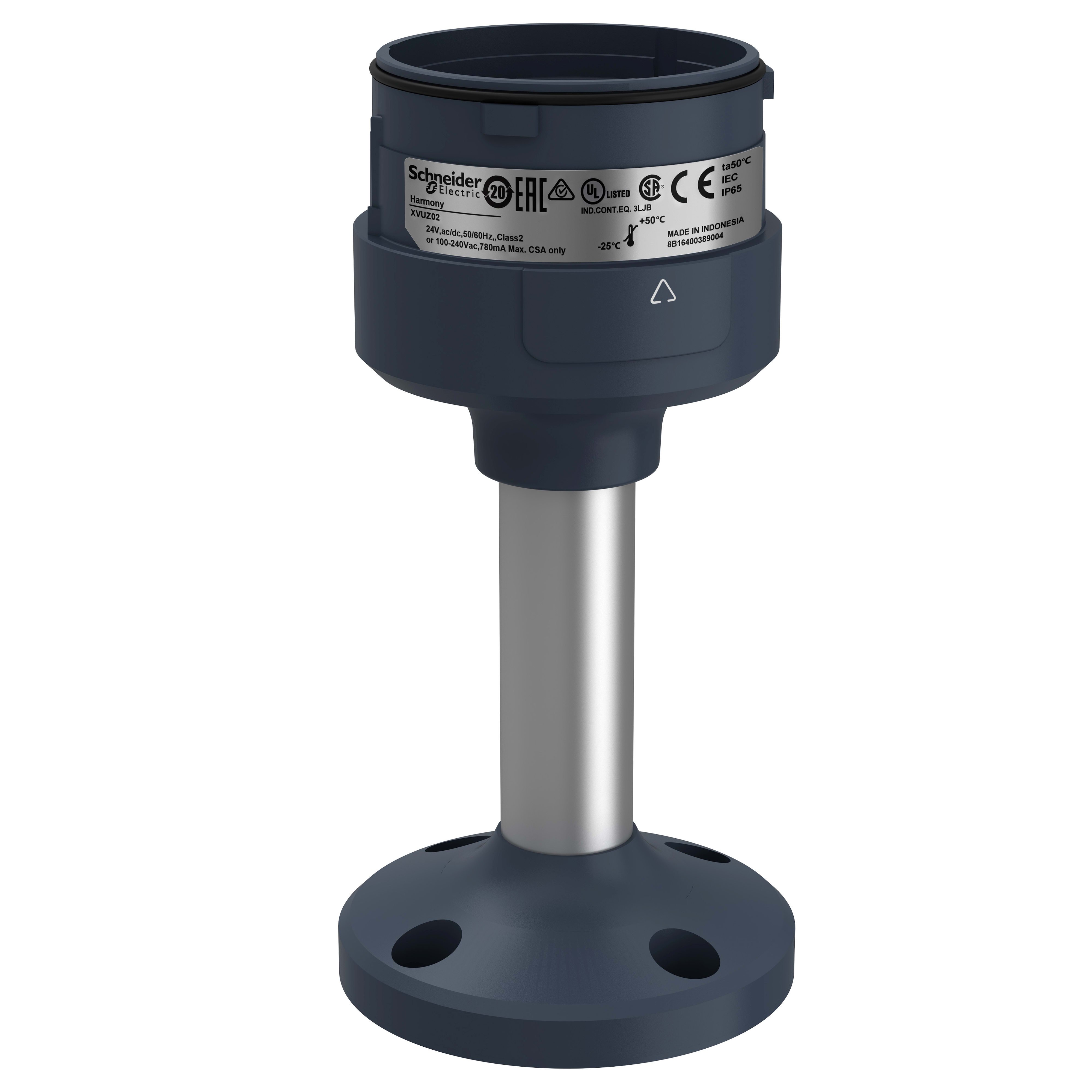 SCHNEIDER ELECTRIC - Zoccolo + tubo 100mm - nero