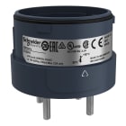 SCHNEIDER ELECTRIC - Elemento di fissaggio Harmony XVU, nero, 60mm, 4 pin, montaggio diretto