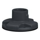 SCHNEIDER ELECTRIC - Supporto di montaggio universale, Harmony XV4/XV6/XVB7, zoccolo di fissaggio in plastica, grigio XVZ01