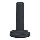 SCHNEIDER ELECTRIC - Supporto di montaggio universale, XV4/XV6/XVB7, supporto di fissaggio in plastica con tubo, grigio XVZ02