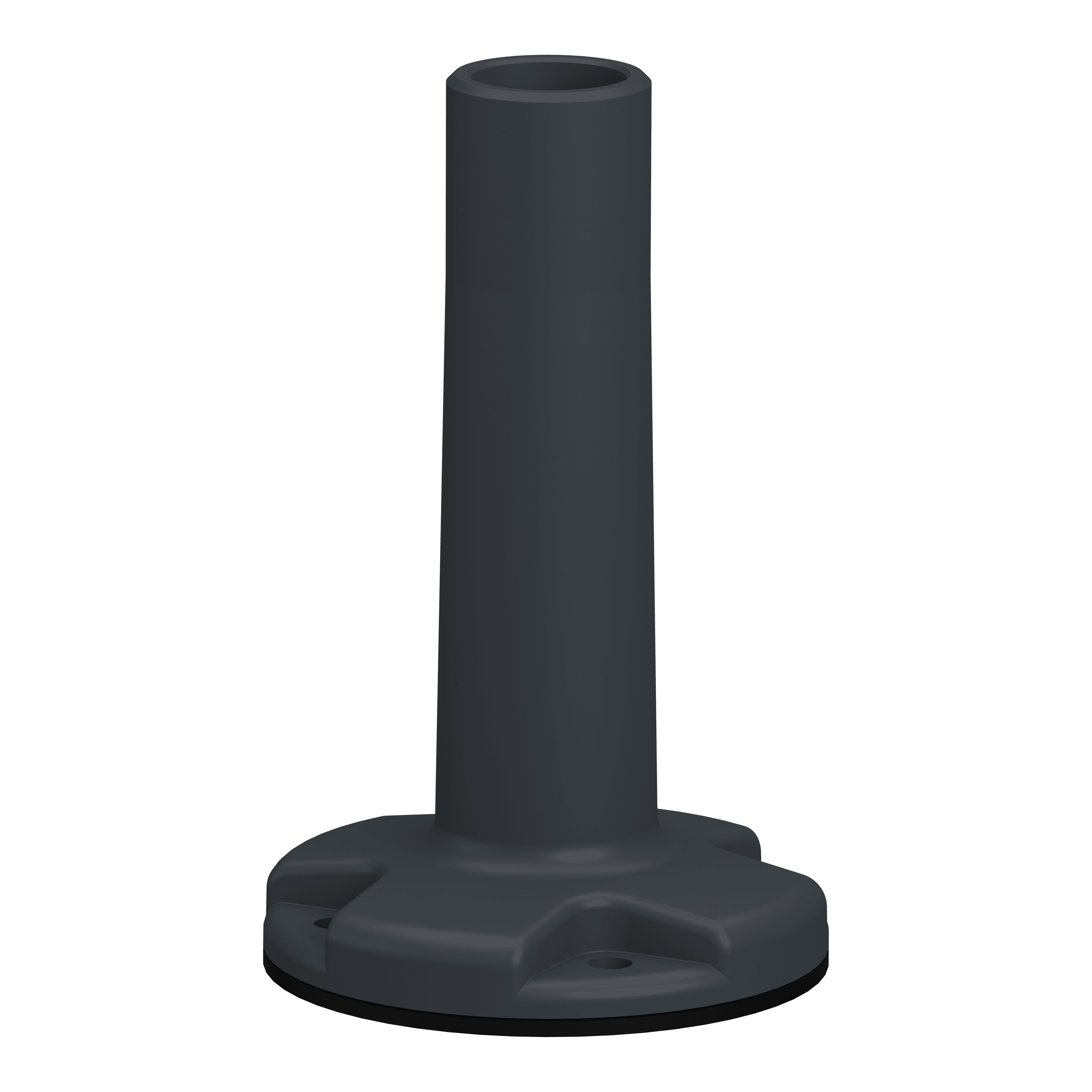 SCHNEIDER ELECTRIC - Supporto di montaggio universale, XV4/XV6/XVB7, supporto di fissaggio in plastica con tubo, grigio XVZ02