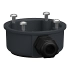 SCHNEIDER ELECTRIC - Supporto di montaggio universale, Harmony XV4/XV6/XVB7, adattatore ingresso laterale in plastica, grigio XVZ07