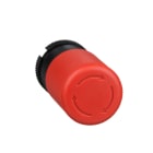 SCHNEIDER ELECTRIC - Testa pulsante fungo arresto emergenza Ø30 Harmony XAC, rosso ad aggancio - girare per sbloccare