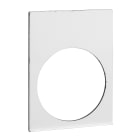 SCHNEIDER ELECTRIC - Etichetta con marcatura, Harmony XAC, targhetta, 30 x 40mm, plastica, bianca, pulsante 22mm, nera senza marcatura