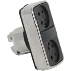 SCHNEIDER ELECTRIC - Pulsante doppio filo/filo Ø22 senza capsule ZB4BA79