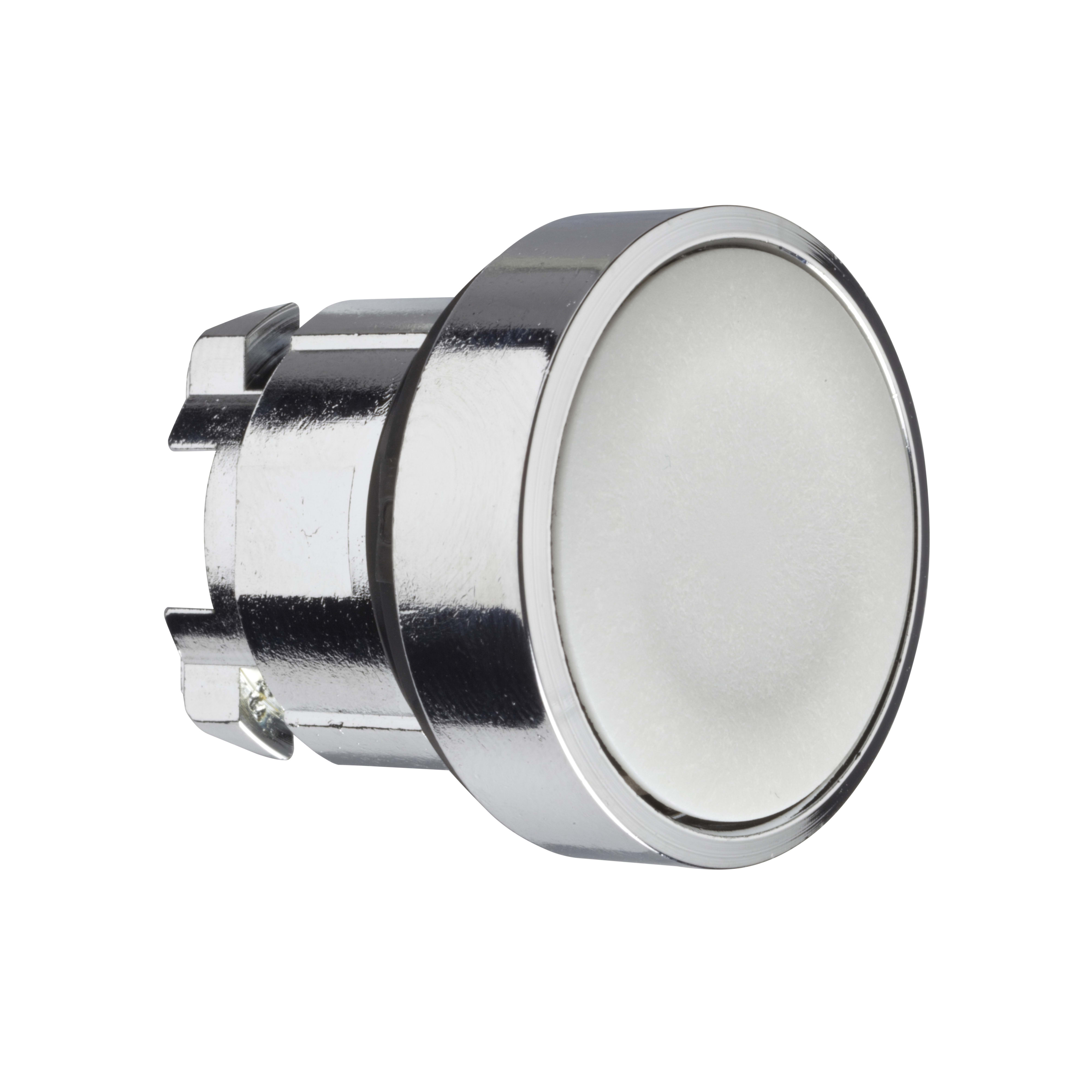 SCHNEIDER ELECTRIC - Testa pulsante Ø22 - ad impulso - filoghiera - grigia - senza marcatura ZB4BA8