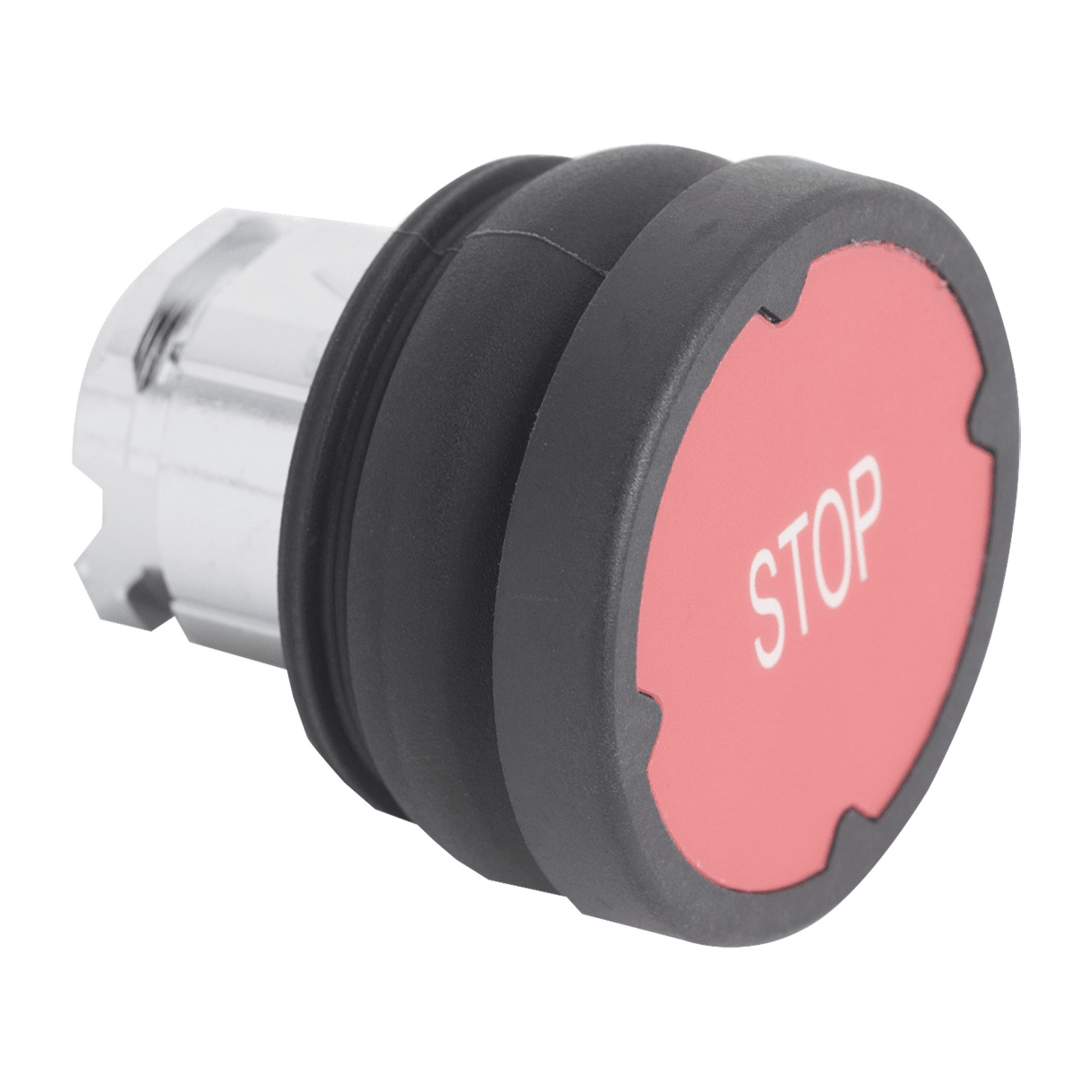 SCHNEIDER ELECTRIC - Testa pulsante - rosso - con etichetta