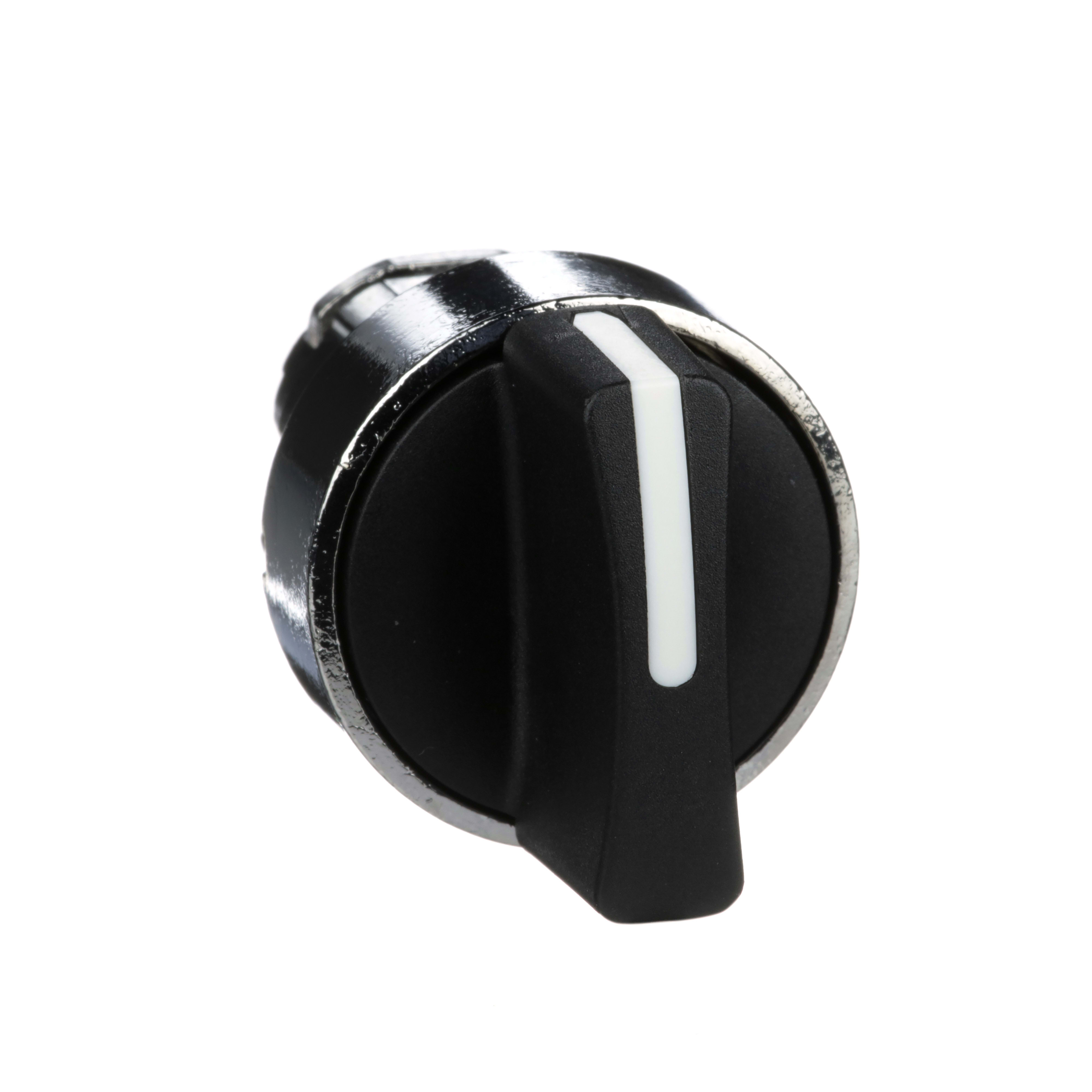 SCHNEIDER ELECTRIC - Testa selettore - 3 posizioni Ø22 - nero ZB4BD5