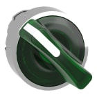 SCHNEIDER ELECTRIC - Testa selettore luminoso -Harmony XB4 - 2 posizioni Ø22 - verde- per LED universale, metallo