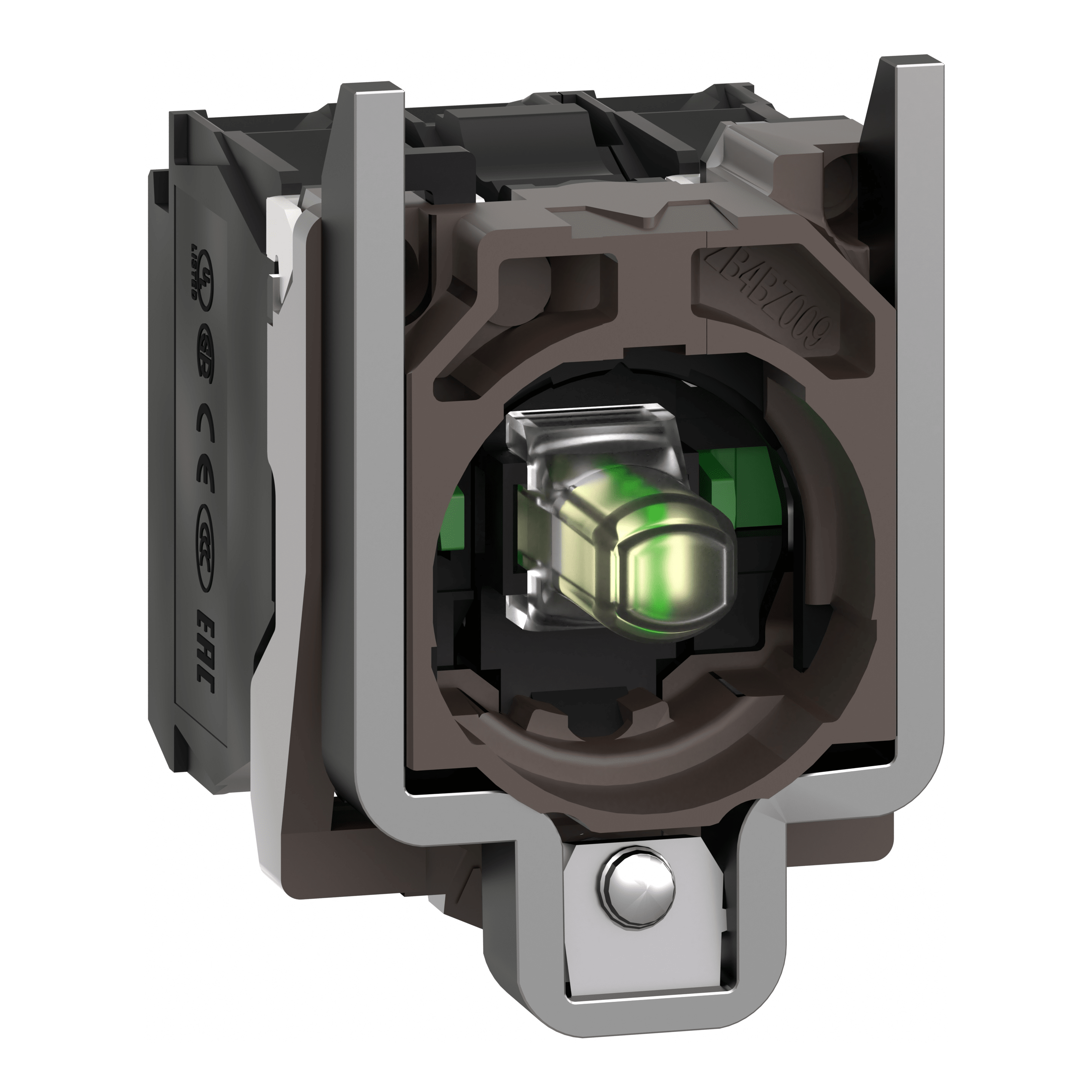 SCHNEIDER ELECTRIC - Corpo per pulsante luminoso Ø22 - LED universale 2NO-24Vac/dc