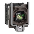 SCHNEIDER ELECTRIC - Corpo per pulsante luminoso Ø22 - LED universale 1NO+1NC -24Vac/dc