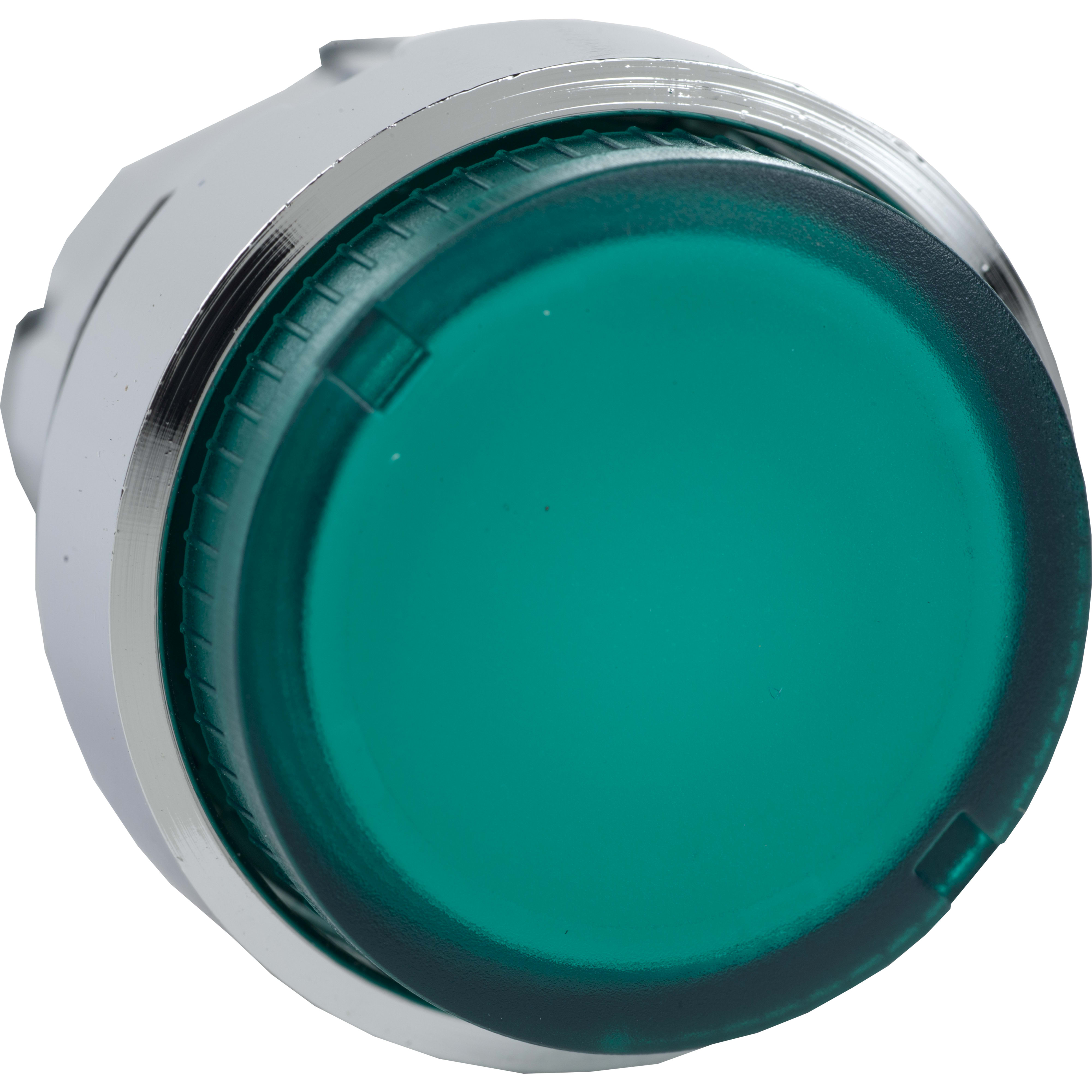 SCHNEIDER ELECTRIC - Testa pulsante luminoso Ø22 - verde ZB4BW13