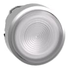 SCHNEIDER ELECTRIC - Testa pulsante luminoso Ø22 - bianco- per LED universale ZB4BW313S